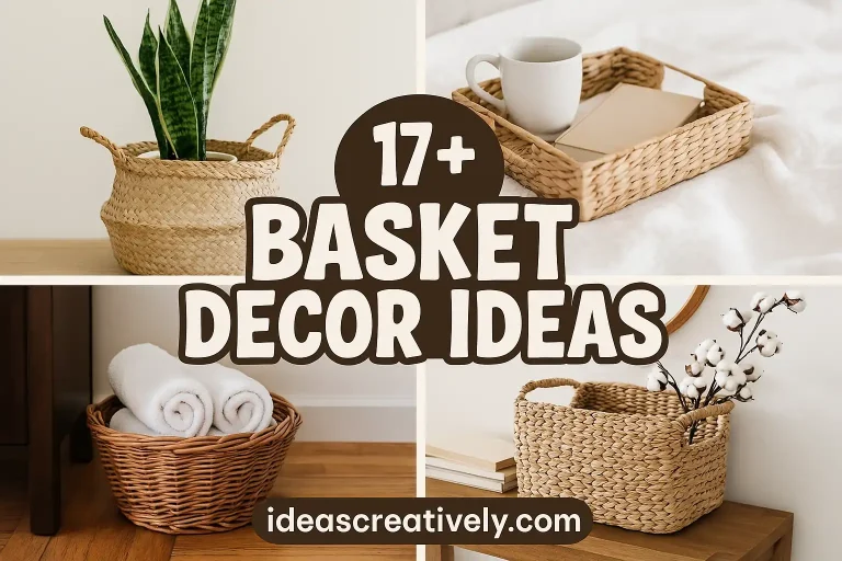 Basket Decor Ideas