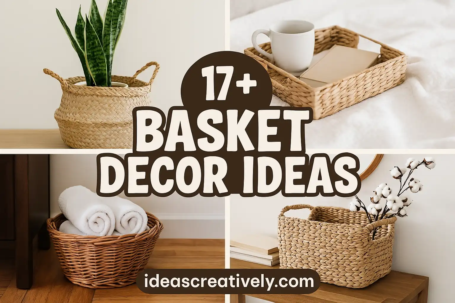 Basket Decor Ideas