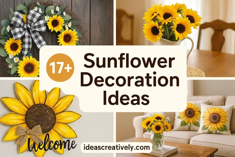 Sunflower Decoration Ideas