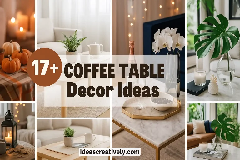 Coffee Table Decor Ideas
