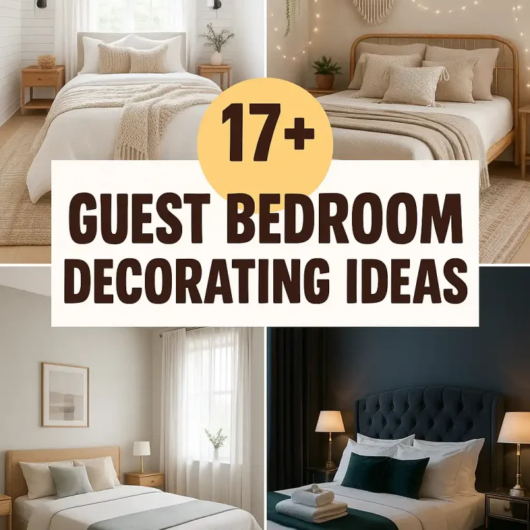 Guest Bedroom Decorating Ideas