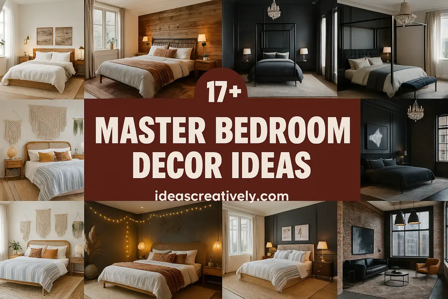 Master Bedroom Decor Ideas