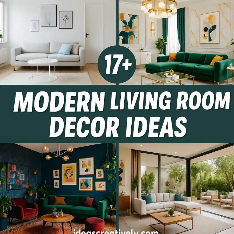 Modern Living Room Decor Ideas