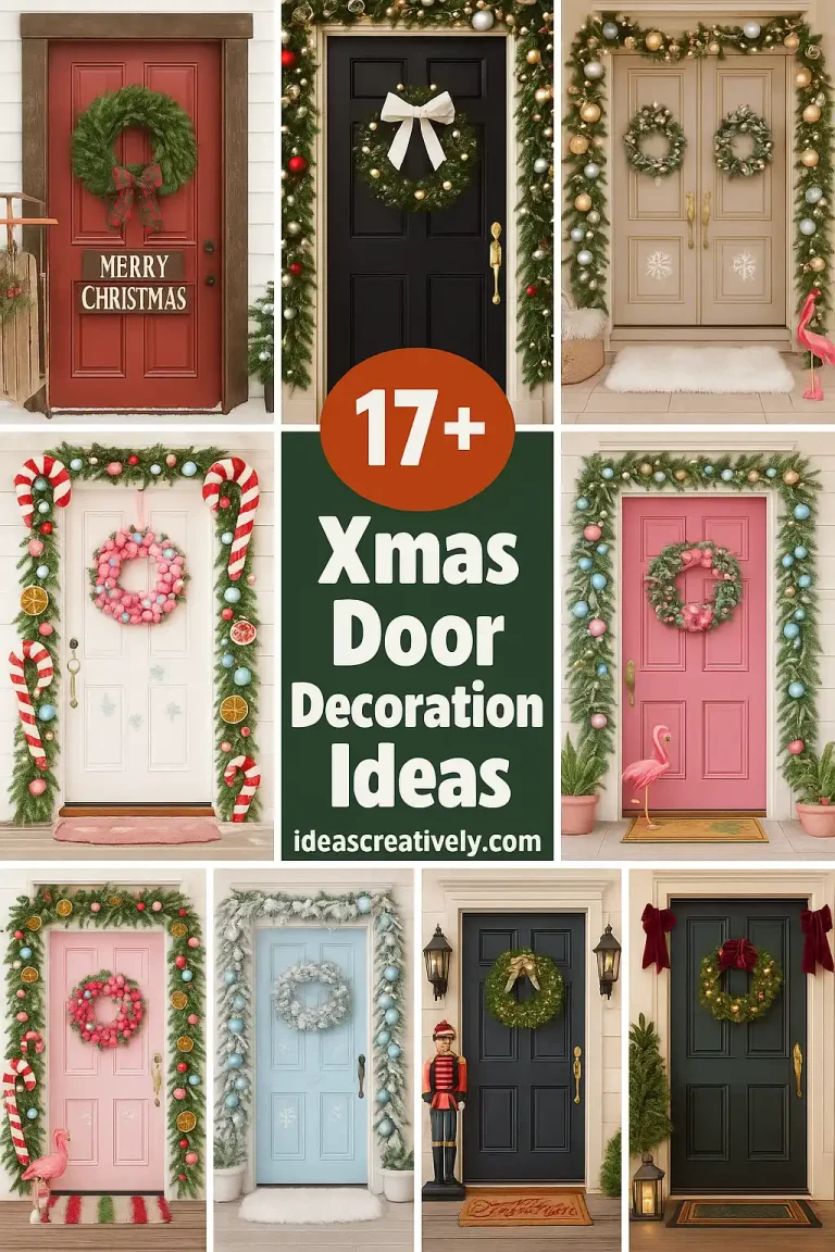 Xmas Door Decoration Ideas